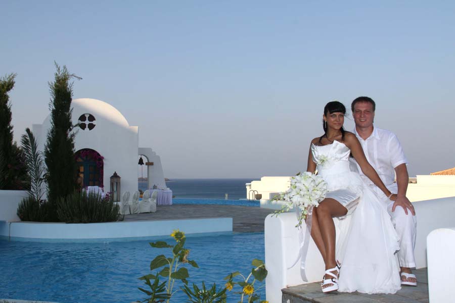 Natalia's and Vladimir's symbolic wedding ceremony 