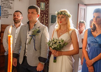 Венчание в церкви Софии и Александра 