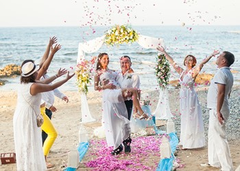 Свадьба у моря на Крите