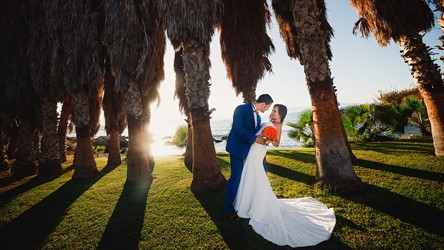 A luxury wedding at the seaside on the island of Crete