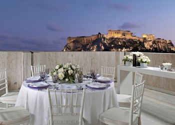 A wedding with Acropolis view