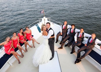 Yacht wedding in Athens