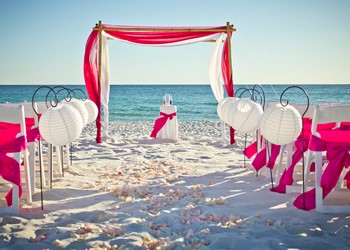 Роскошная свадьба у моря на Миконосе