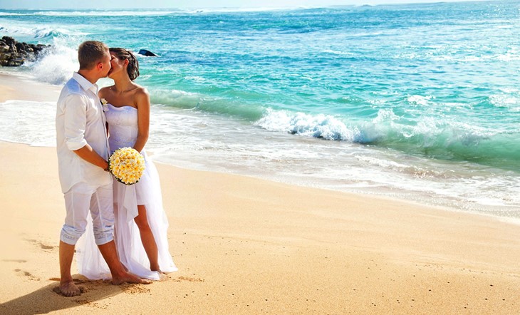 Kos, Symbolic  ceremony, A wedding by the sea on the island of Kos