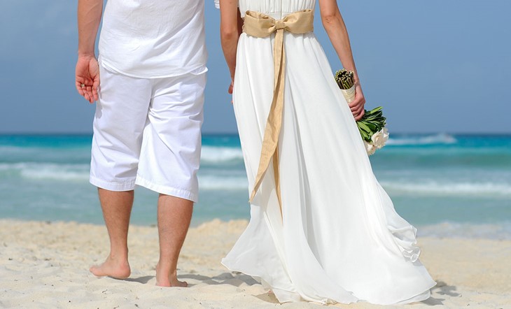 Halkidiki, Symbolic  ceremony, A wedding by the sea on Halkidiki peninsula