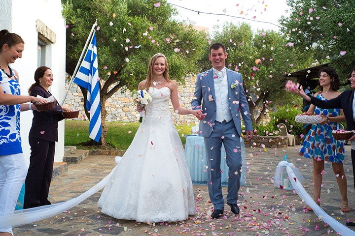A civil wedding in the hotel on Crete, Crete