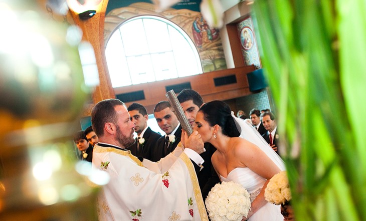 Corfu, Orthodox  ceremony, A church wedding on Corfu