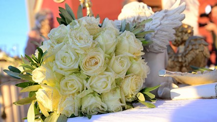 A civil wedding in the hotel on Crete