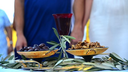 A civil wedding in the hotel on Crete
