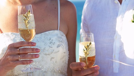 A civil wedding in the hotel on Crete