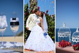 Civil ceremony,A civil wedding in Santorini Gem