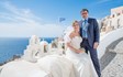 Wedding ceremony of Iordan and Elitsa on Santorini 