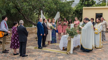 Православное венчание Ирины и Александра на Крите