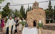 Crete, Symbolic  ceremony, In the shade of a Greek olive tree on the island of Crete