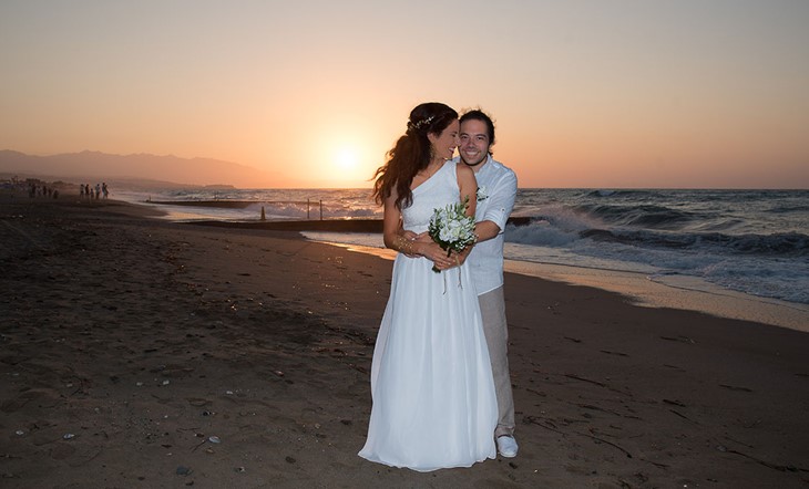 Wedding Alexandra and Teddy in Crete
