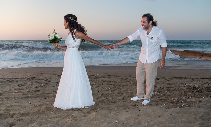 Wedding Alexandra and Teddy in Crete